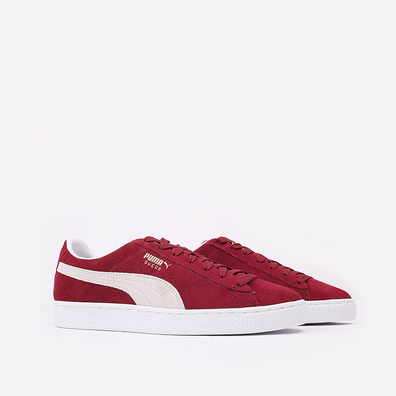 мужские бордовые кроссовки PUMA Suede Classic XXI 37491506 - цена, описание, фото 2